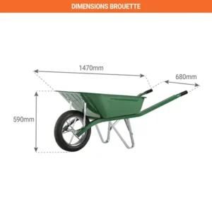 Brouette Robuste de Qualité Supérieure – Image 3