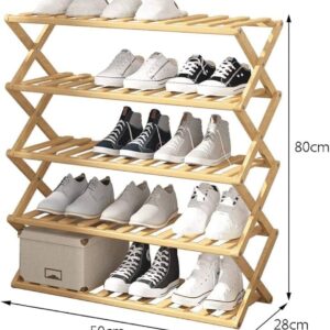 Range-Chaussures en Bois Elégant – Image 5